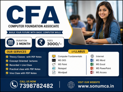 CFA ( Certificate in Financial Accounting )