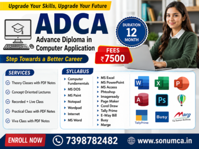 ADCA ( Advance Diploma in Computer Application )